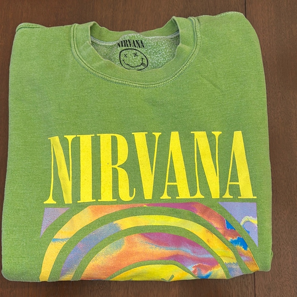 Nirvana sweatshirt from Urban Outfitters